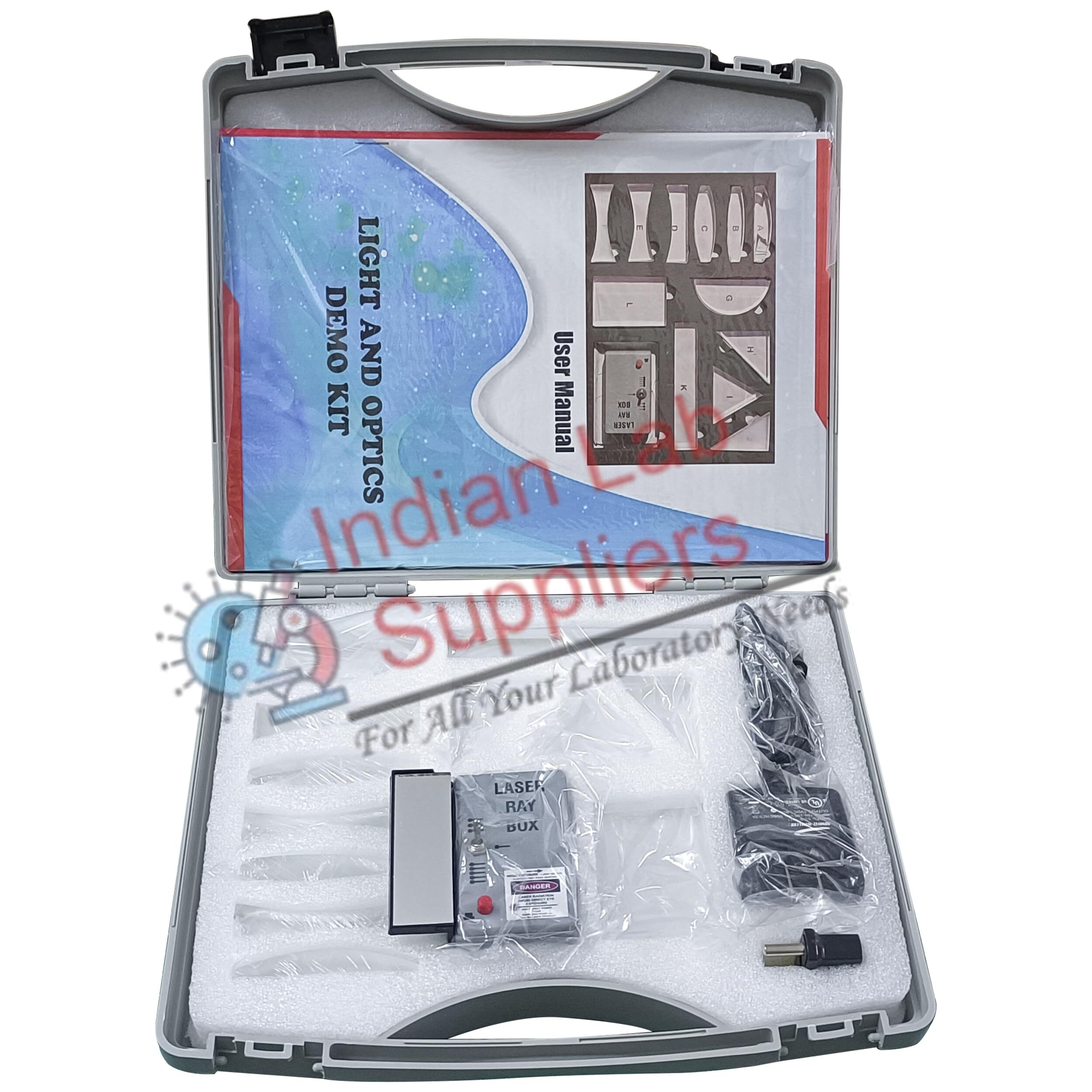 Laser Ray Optics Kit STEM Science Lab Demonstration Model